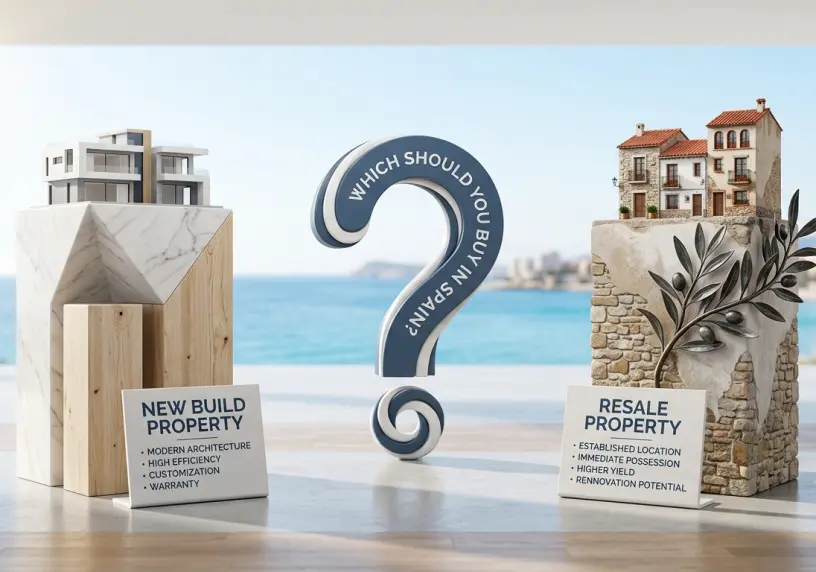 New Build vs. Resale Property on the Costa Blanca: Which Should You Buy?