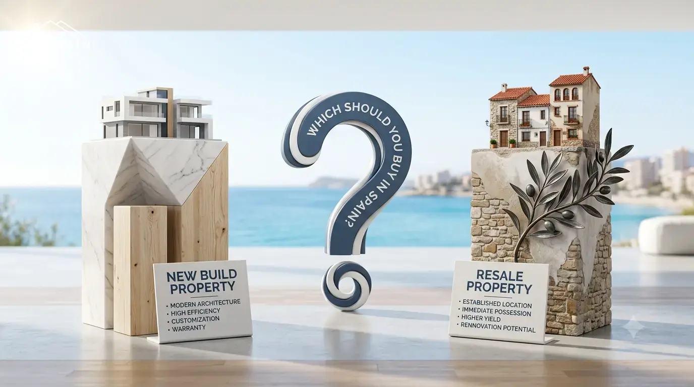 New Build vs. Resale Property on the Costa Blanca: Which Should You Buy?