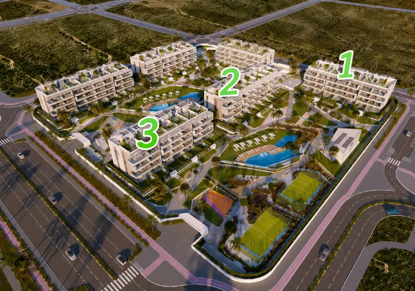 SUNSET VILLAGE - Block 1 y 3